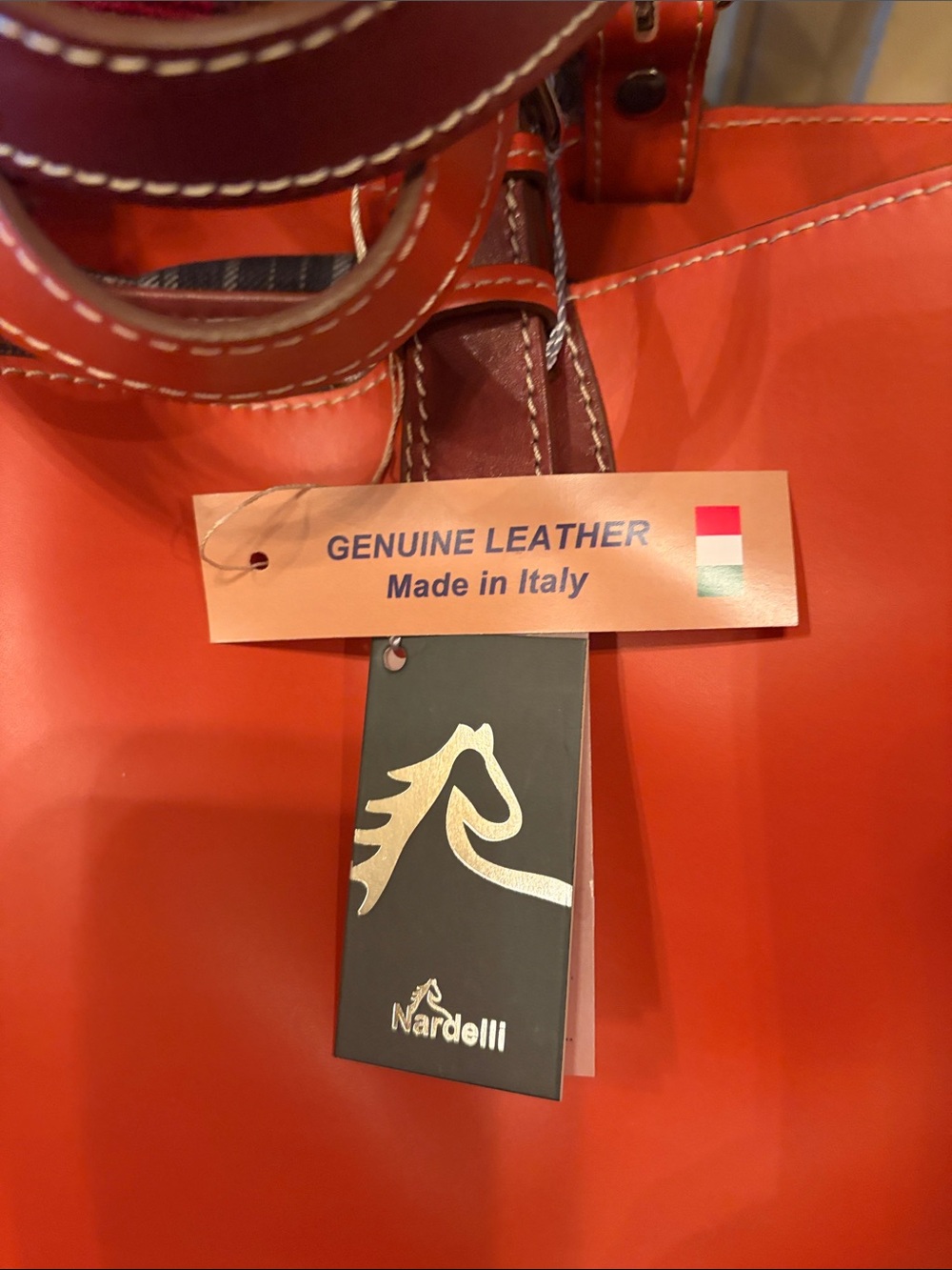 Leather Tote - Picture 5 of 5
